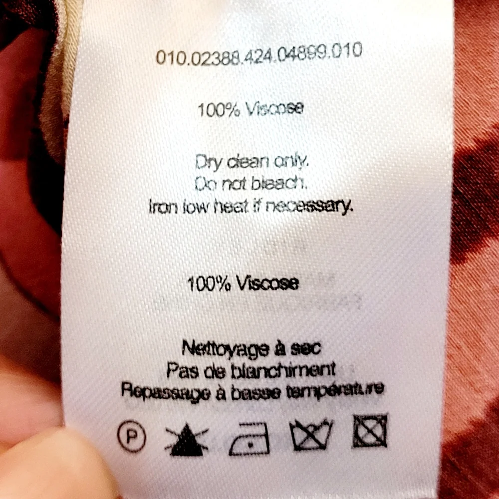 RIXO Ridley Red Pink Retro Floral Print Mini Dress Size 6 - Picture 11 of 12